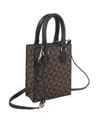 FASHION RECTANGLE DIAMOND CROSSBODY BAG