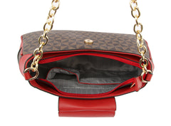 Crossbody Bag For Women Gold Chain Shoulder Strap