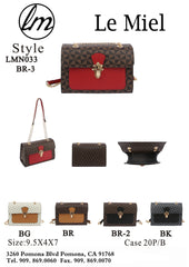 Women Shoulder Bag and Mini Purse