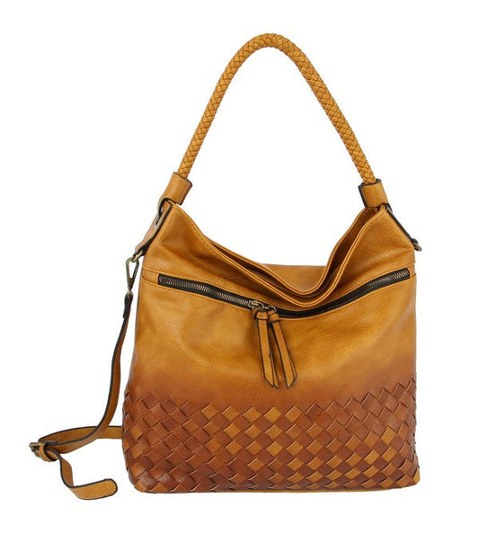 Women Hobo Bag Shoulder Bags Ladies Top Handle Clutch Set