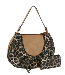 Women Vintage Leo Satchel Hobo Bag