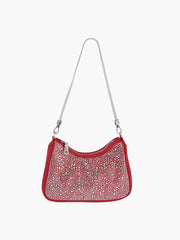 Rhinestone Sparkler Hobo Handbag