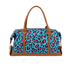 Medium Travel Duffel Bag Leo Print