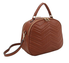 Small Women Satchel Bag Classic Top Handle Purse