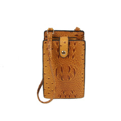 Small Crossbody Bag Lightweight Croc Purse