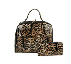 Women Fashion Croc Tote Satchel Purse