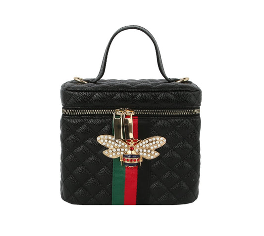 Top Handle Crossbody Gold Chain Satchel Bag