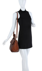 Croc Luxury Satchel Shoulder Handbag