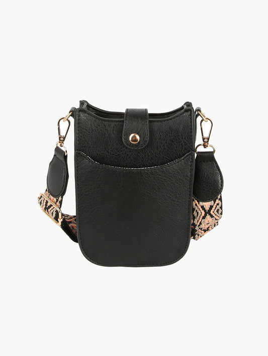 Small Shoulder Bag with Guitar Strap