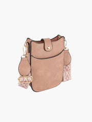 Small Shoulder Bag with Guitar Strap