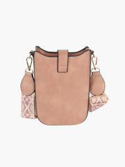 Small Shoulder Bag with Guitar Strap