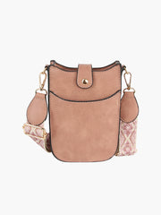 Small Shoulder Bag with Guitar Strap