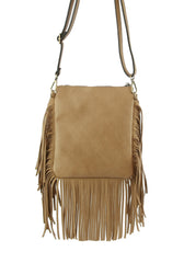 Fringe Tassel Crossbody Handbag Purse