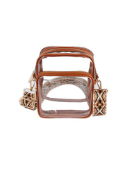 Guitar Strap Clear Crossbody Sling