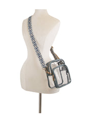 Guitar Strap Clear Crossbody Sling
