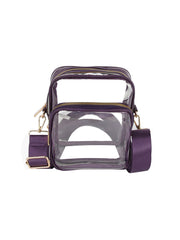 Guitar Strap Clear Crossbody Sling