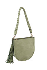 Lightweight Small Shoulder Purse with Tassel