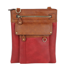 Large Crossbody Handbag for Ladies Multi Pocket