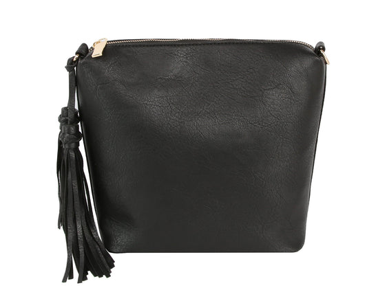 Women Purse Tassel Concealed Handbag