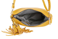 Women Purse Tassel Concealed Handbag