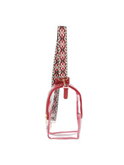 Clear Front Crossbody Sling