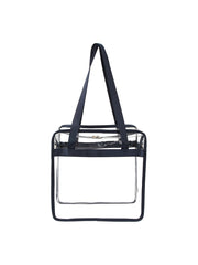 Women Transparent Clear Hobo Tote Handbag