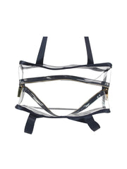 Women Transparent Clear Hobo Tote Handbag