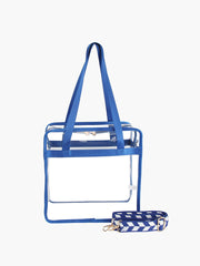 Women Transparent Clear Hobo Tote Handbag