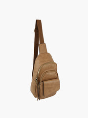 Leather Sling Bag for Women Fanny Pack Daily Uses