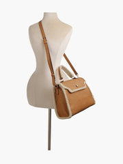 Women Top Handle Satchel Tote Handbag