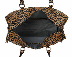 Ostrich Croc Duffle Bag