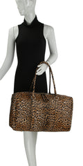 Ostrich Croc Duffle Bag