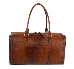 Ostrich Croc Duffle Bag