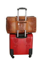 Women Crocodile Loe Travel Duffel Luggage
