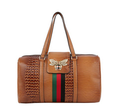 Women Crocodile Loe Travel Duffel Luggage