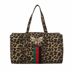 Women Crocodile Loe Travel Duffel Luggage