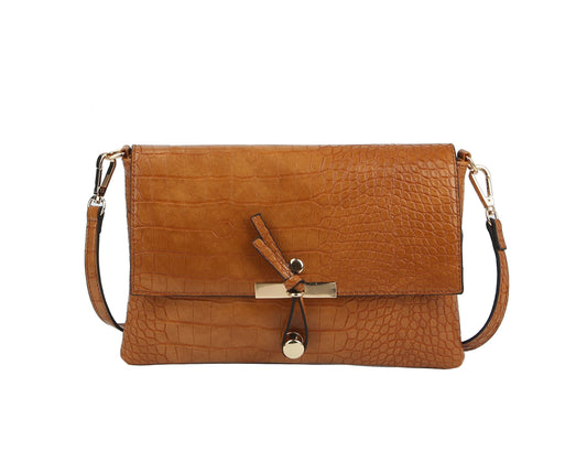 Small Animal Crossbody Mini Croc Shoulder Bag Clutch