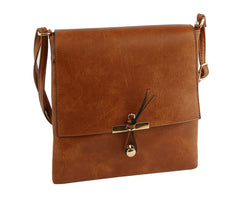 Crossbody Bag With Flap Over Snap For Women