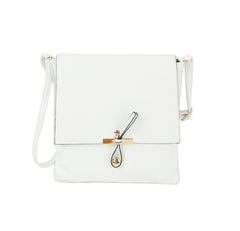 Crossbody Bag With Flap Over Snap For Women