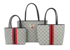 3 Pcs Set Women Tote Hobo Handbag