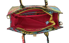 Graffiti Printed Satchel Shoulder Bag