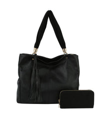 Large Ladies Hobo Purse Handbag with Wallet