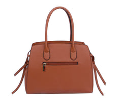 2 TONED SATCHEL WITH MATCHING WALLET