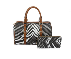 HF Animal Pattern Satchel Handbag Set  LSD164-1W