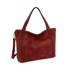 Soft Leather Tote Crossbody Hobo Bag