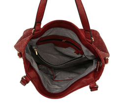 Soft Leather Tote Crossbody Hobo Bag