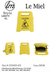 Caution Sign Purse Shoulder Crossbody Bag