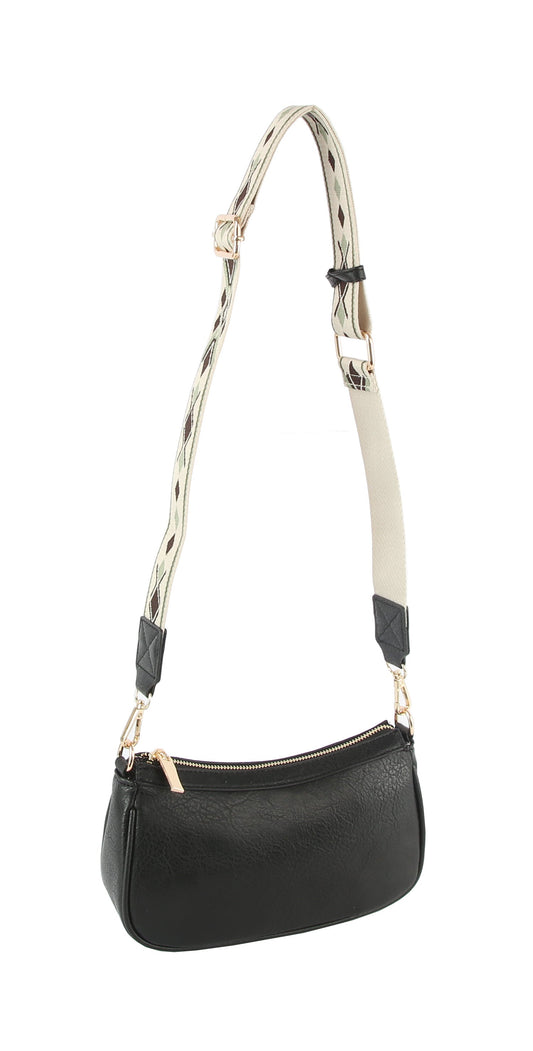 Small Crossbody Bag for Women Guitar Strap