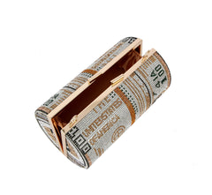 Fashion Bling Money Clutch