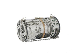 Fashion Bling Money Clutch
